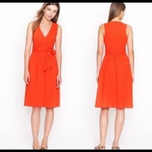 JCrew Elinor dress in Orange Size 2
